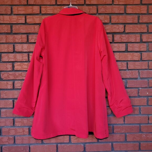 Centigrade Outerwear Reversible Jacket Sz XL Red Black Vintage Classic Car Coat - Picture 5 of 11